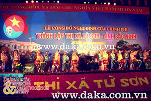 Công bố nghị định của chính phủ thành lập thị xã Từ Sơn